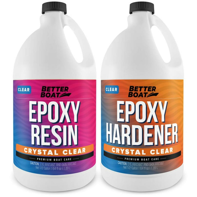 Bar & Table Top Epoxy Resin 1/2 Gallon Combined /
