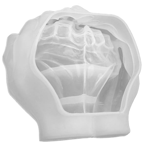 Epoxy Resin Hand Shaped Casting Mold Plant Holder Silicone Planter Concrete Molds Flower Container Pen
