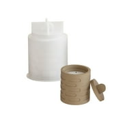 Epoxy Resin Jar Silicone Mold Set with Lid for Candy Storage Art Projects