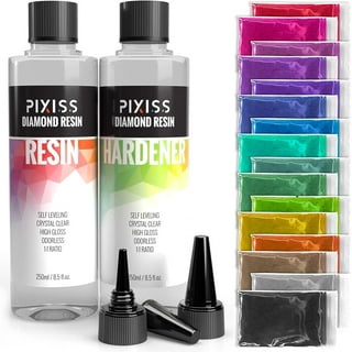 Epoxy Resin Pigment - 20 Color Liquid Epoxy Resin Dye Translucent Resin  Colorant, for Epoxy Resin Coloring, Coating, DIY Crafts Production.  Suitable for Novices and Professionals - 0.35oz Each 