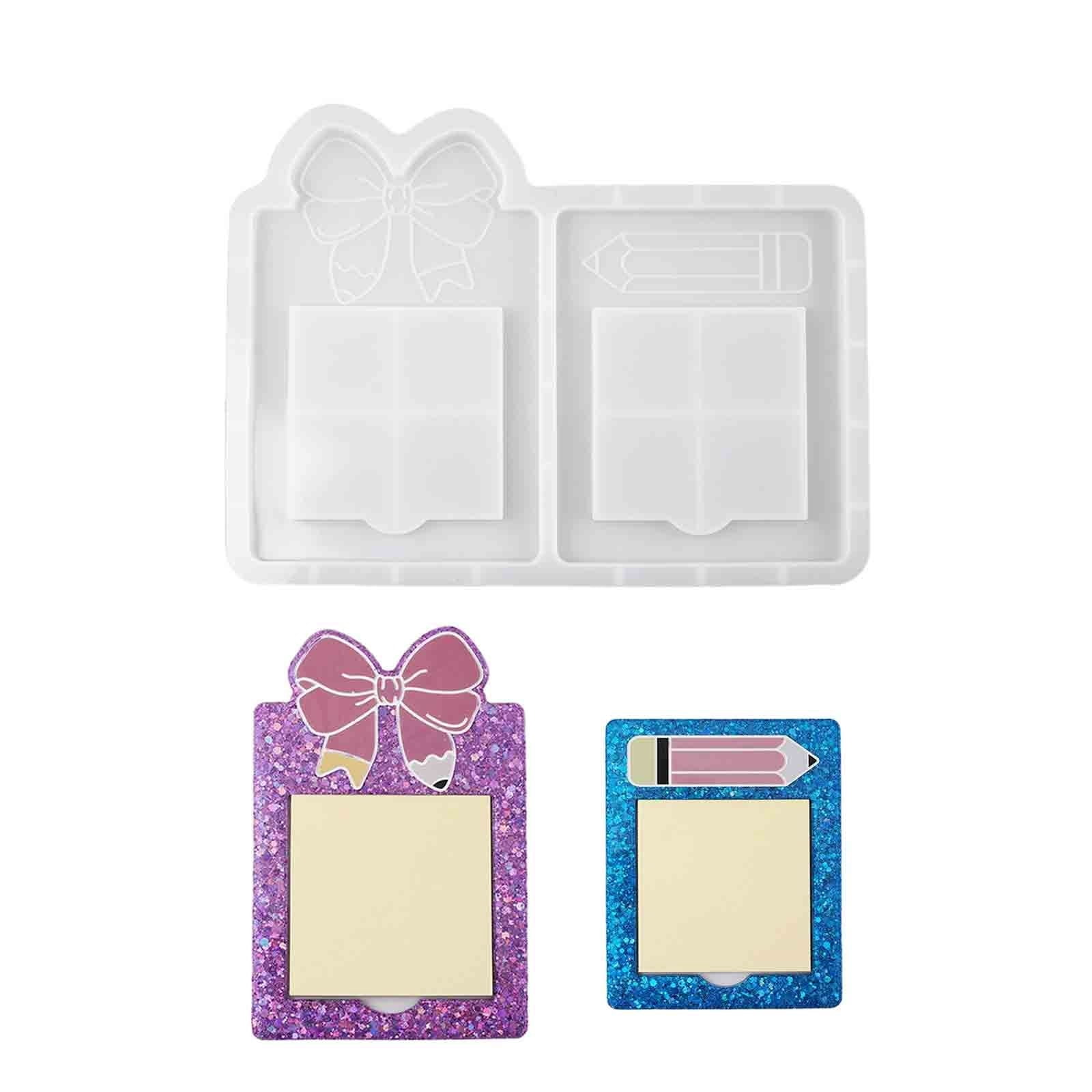 Epoxy Resin Molds Sticky Note Shape Frame Moulds Crafting Mold Silicone ...