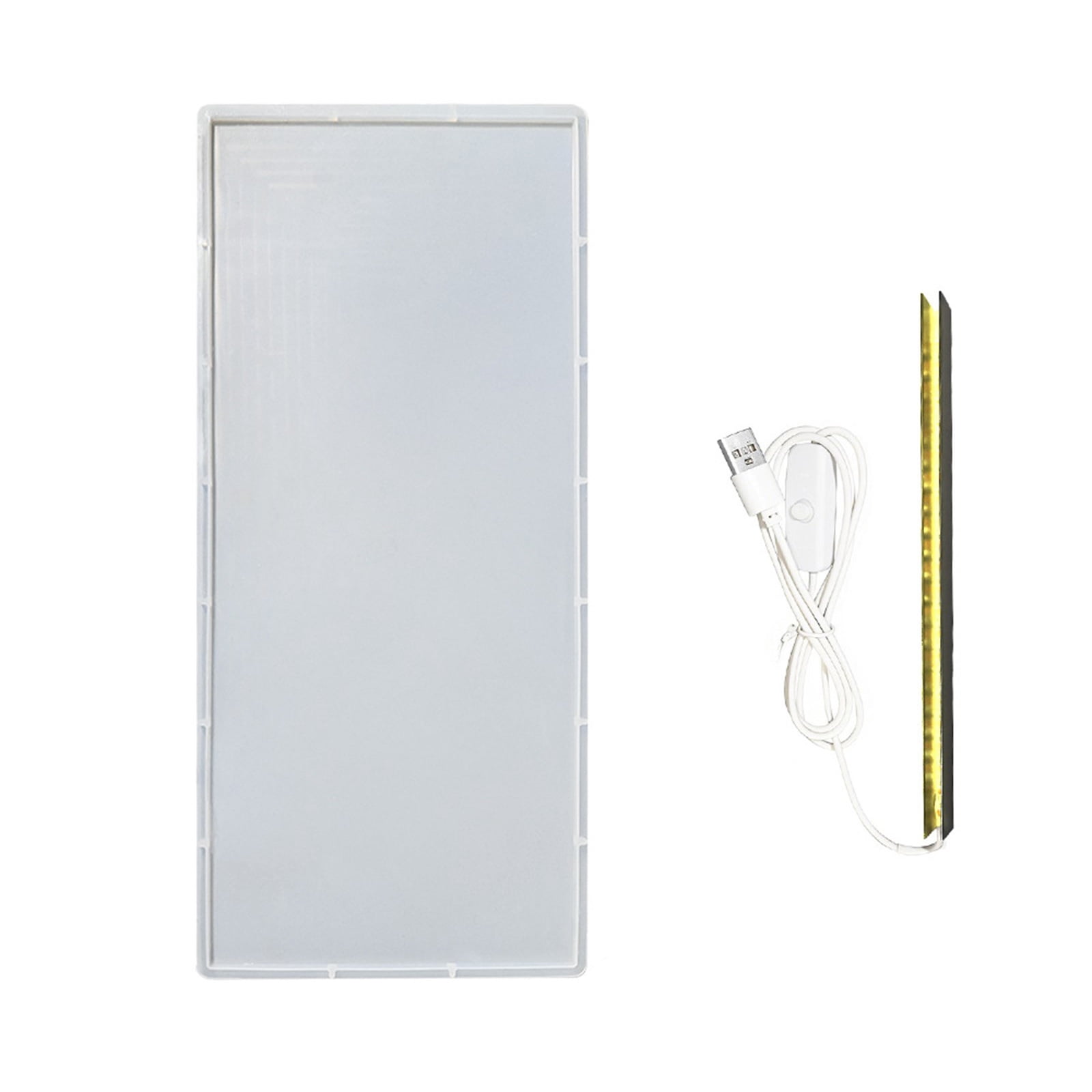 Epoxy Resin Silicone Molds for USB Night Lamp Craft Bedside Table USB ...