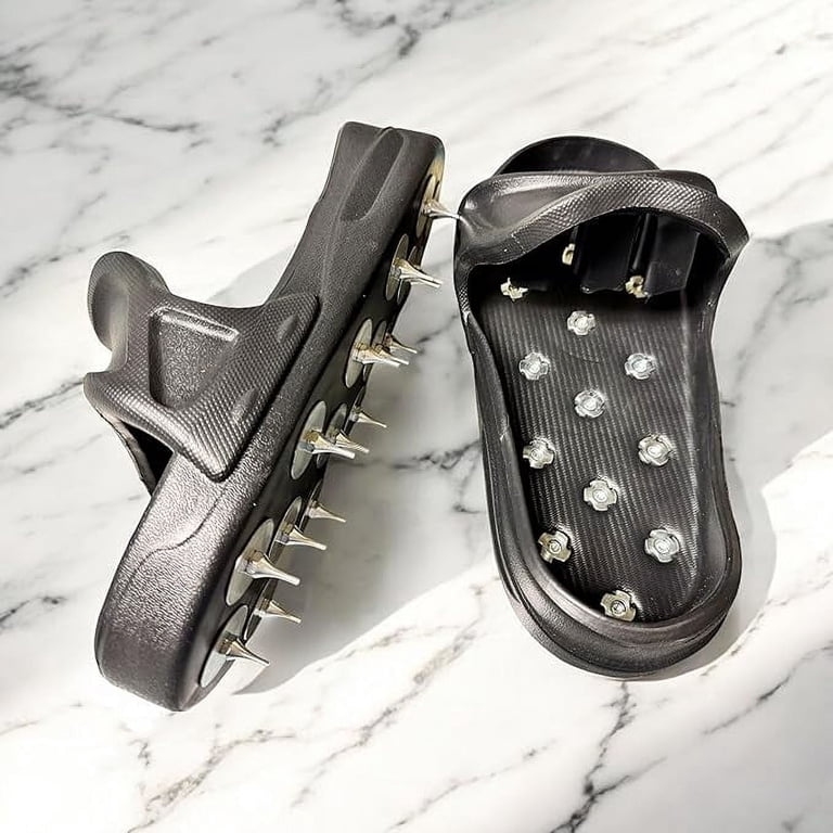 Epoxy Spiked Shoes for Resinous Coatings - Replaceable Spikes