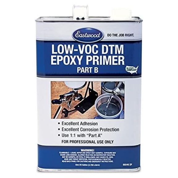 Epoxy Steel Aluminum Fiberglass Primer and Sealer Catalyst Gallon 1:1 Corrosion Resistance Part B