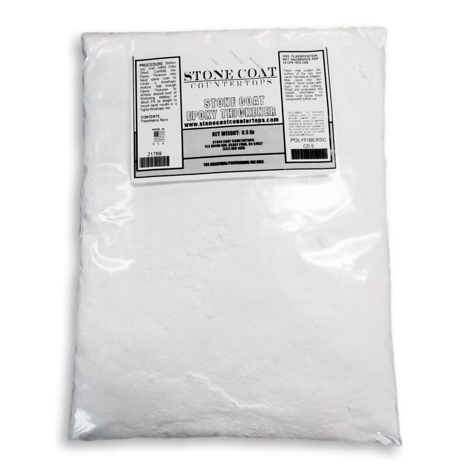 Epoxy Thickener (Stone Coat Countertops) Thickening Agent for Vertical