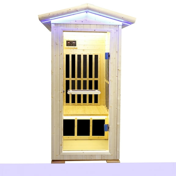 Epoxy plate spruce far infrared sauna hair room