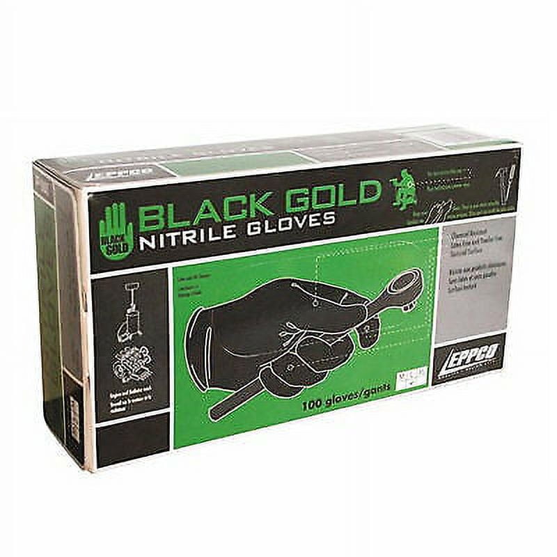 Eppco Black Gold Nitrile Gloves 5MIl Powder & Latex Free 1000 Per