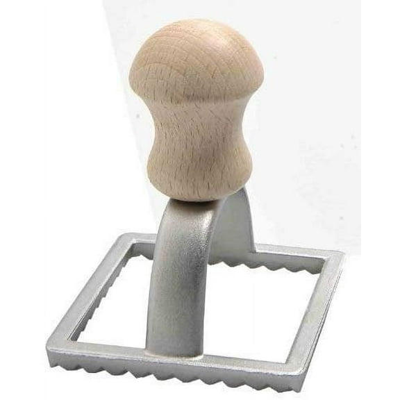 Eppicotispai Aluminum Square Ravioli Stamp with Beechwood Handle, 2-3/4 Inch by 2-3/4 Inch Size: 2-3/4 Inch by 2-3/4 Inch Model: EP 31/SG Home & Kitchen