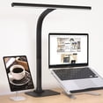 thumbnail image 1 of EppieBasic Led Desk Lamp, Architect Desk Lamps for Home Office, 12W Dimmable & 6 Color Modes Extra Bright Modern Table lamp with Base, Auto Dimming Overhead Desk Lighting for Workbench Studio Monitor, 1 of 7
