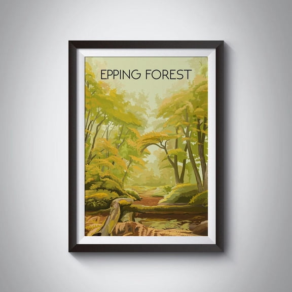 Epping Forest Essex Travel Coastal Travel Memory Wall Art Decor Unframed Paper Print