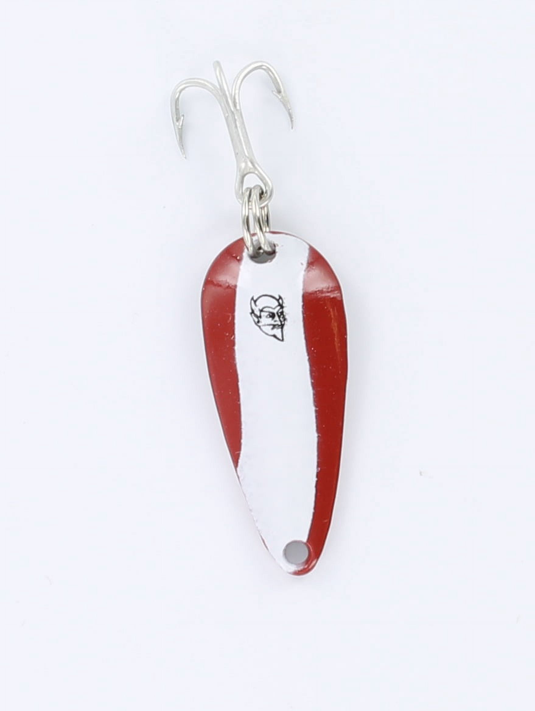 Señuelo Dardevle EPPINGER 916 Spinnie - Rojo/Blanco, 1/4 Onza
