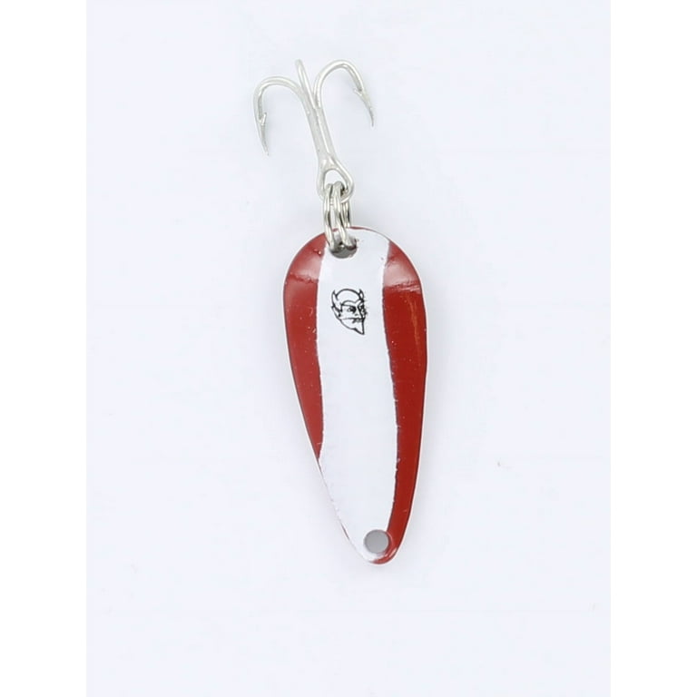 Eppinger Dardevle Little Spoon Fishing Lure, Red/White, 1/8 Ounce