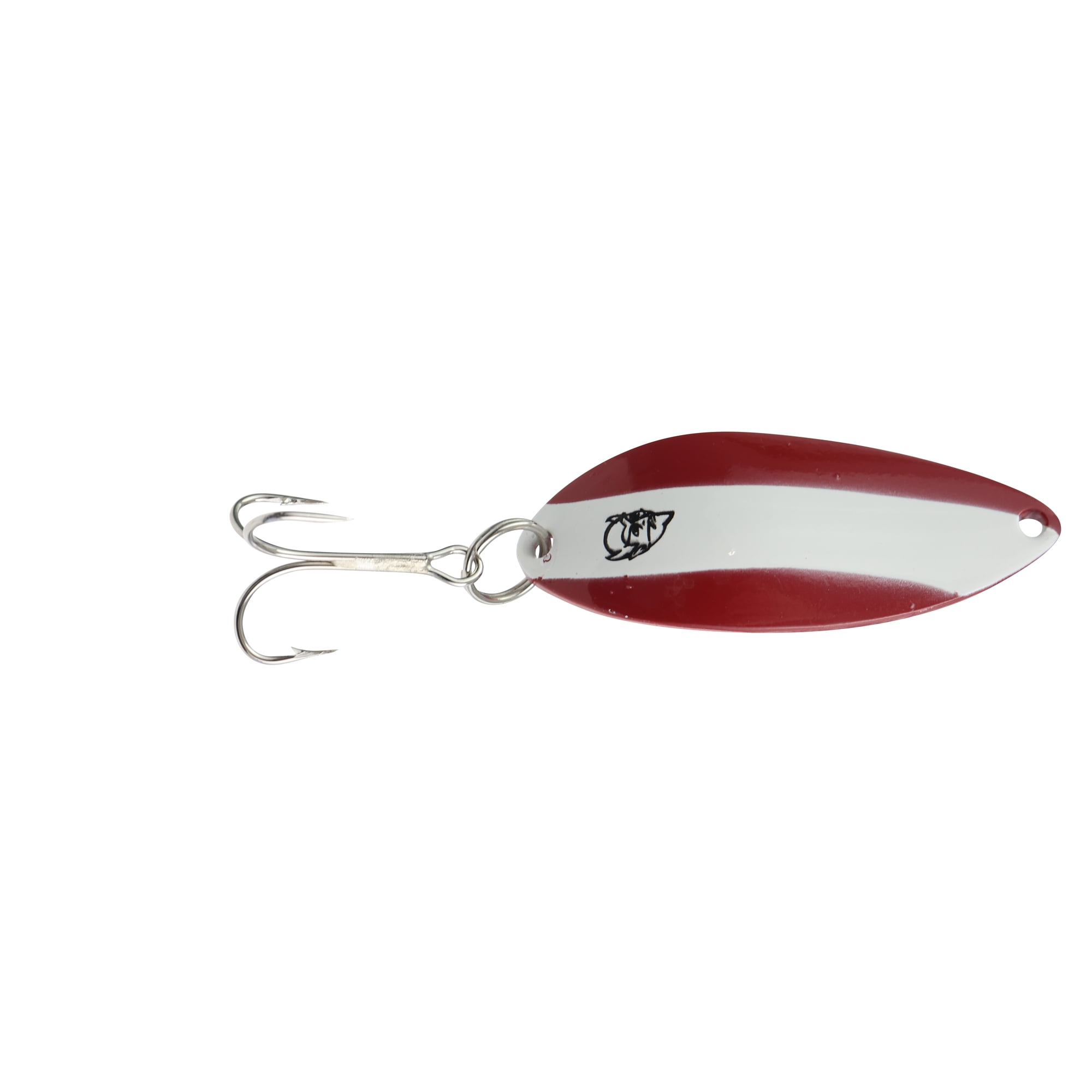 eppinger fishing lures Dardevle Spoon Rainbow Trout; 3/4 oz A longtime favorite among pike and musky fishermen the Dardevle has its own unique fluttering swim action that fish just cant ignore Dardevle Spoon 3/4 oz. Red/White
