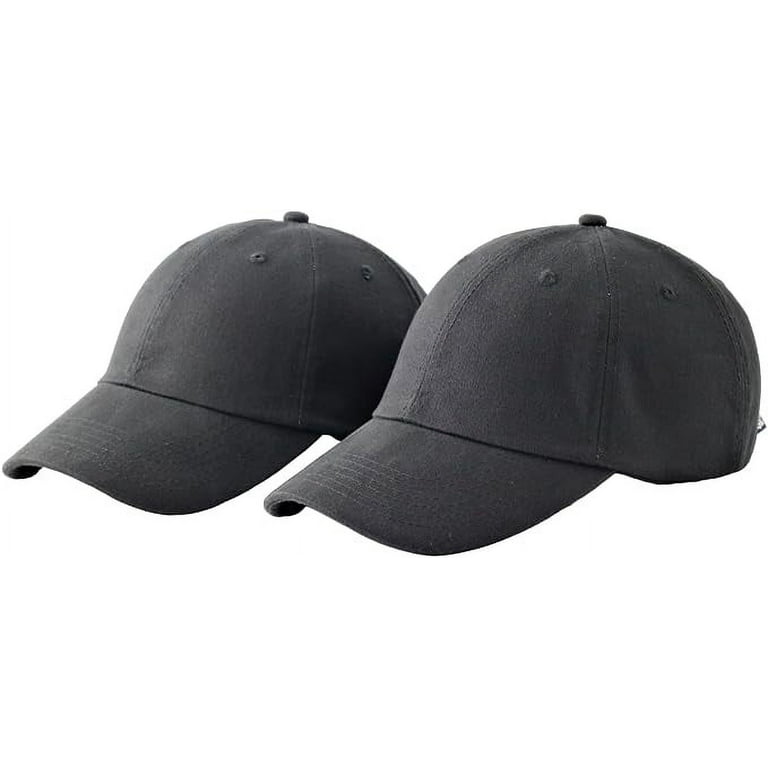 Adjustable Hats Black Dad Hat Blank Epsilot Low Profile 100