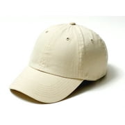 Epsilot Low Profile 100% Cotton Unisex Baseball Dad Hat Adjustable Unstructured Plain Cap in Beige