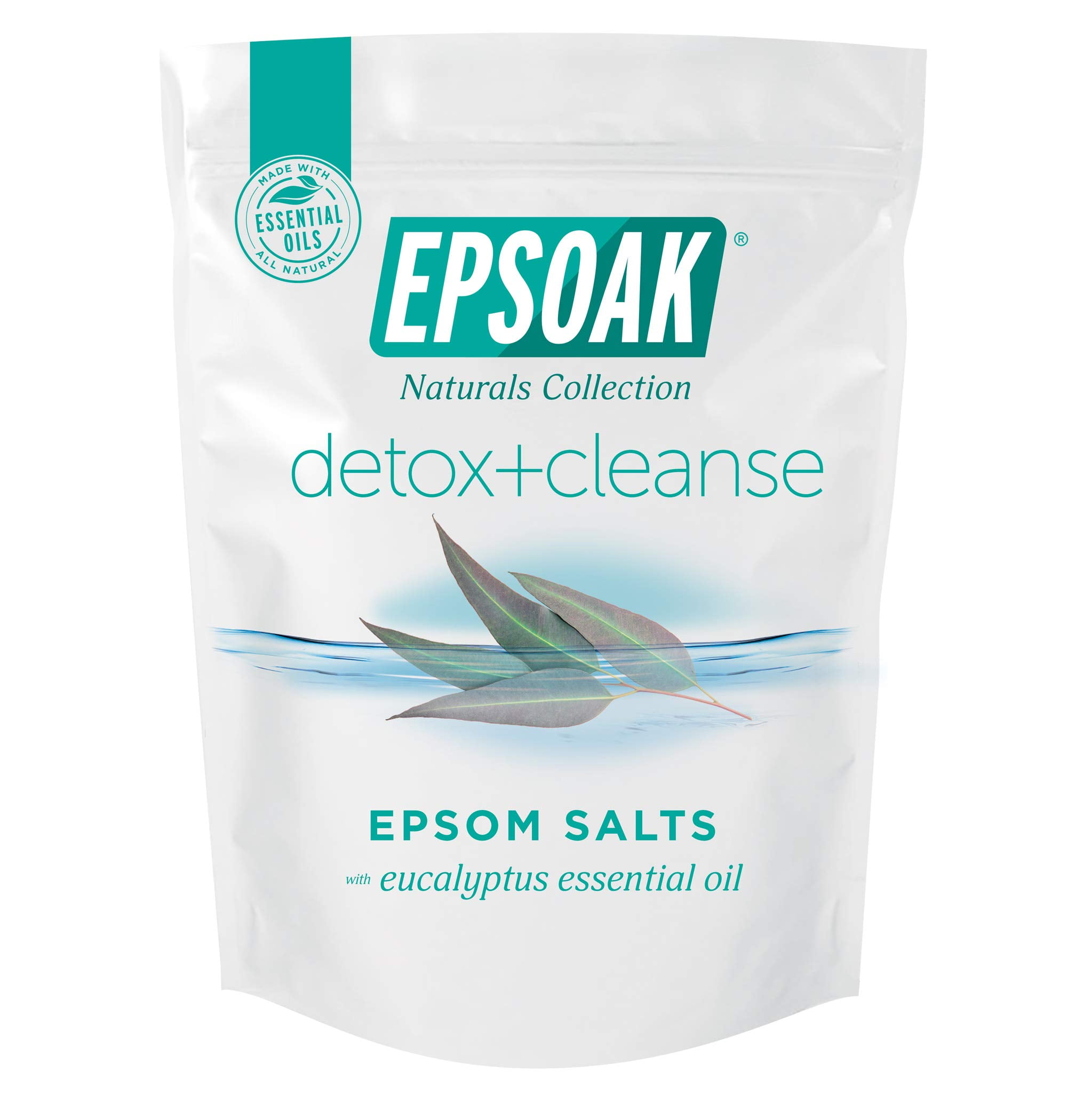 Epsoak Epsom Salt 2 lbs Detox + Cleanse Bath Salts