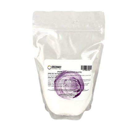 Epsom Salt (Magnesium Sulfate) - Bath Salt - USP Grade - 1 Pound