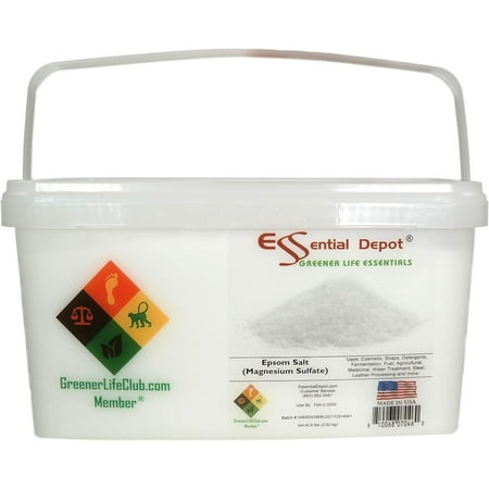 Epsom Salt - Magnesium Sulfate - MgSO4 - 8lbs