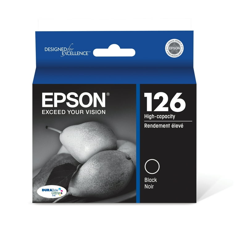 Epson 126 Standard-capacity Black Ink Cartridge - Walmart.com