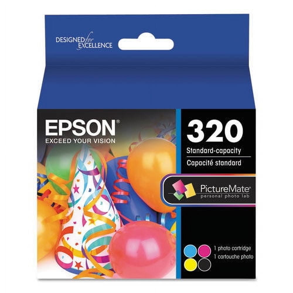 Epson 320 Standard-Capacity Color Ink Cartridge Print Pack