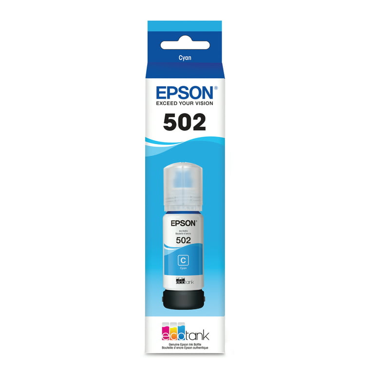 Epson Cyan 502 cartouche d'encre compatible