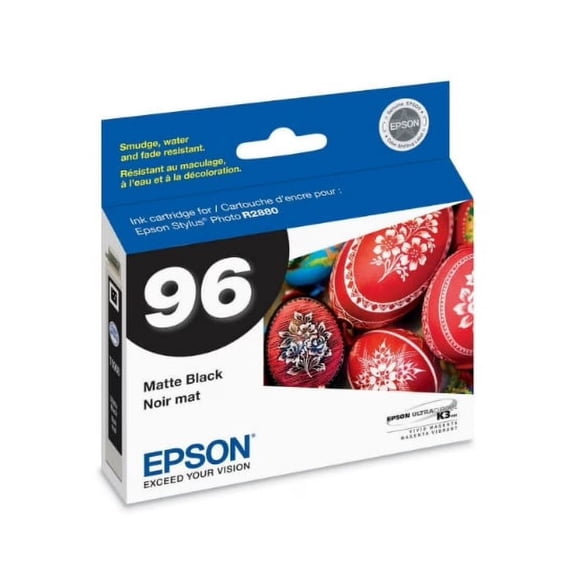 Epson 98 EPST096820 / T096120 Series Ink Cartridge Matte Black (1 Each)