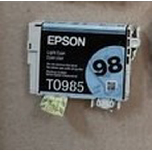 Epson 98 Light Cyan Ink Cartridge  Genuine Epson, Sold Without Manufacturer Warranty