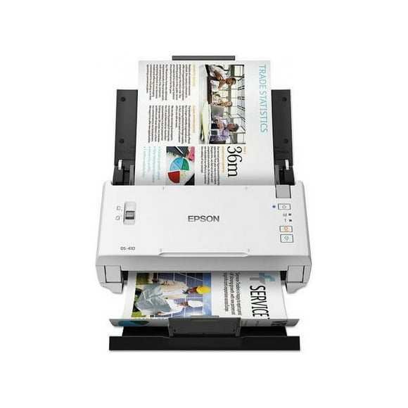 Epson DS-410 Document Scanner, 600 dpi Optical Resolution, 50-Sheet Duplex Auto Document Feeder -EPSB11B249201