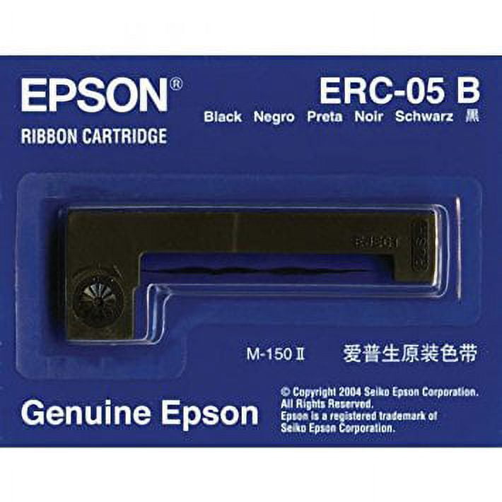 Epson Black Fabric Ribbon ERC-05B - Walmart.com
