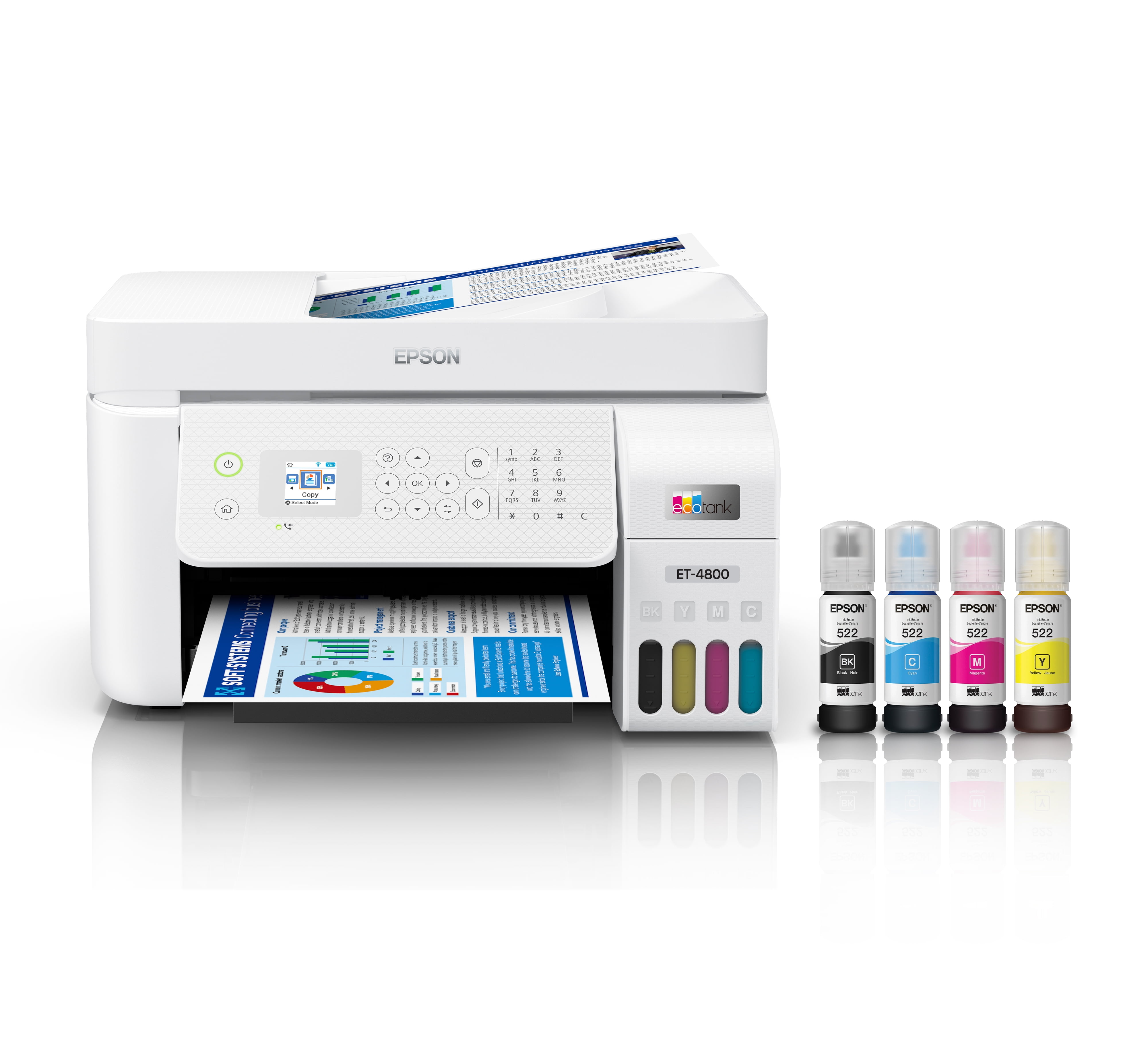 Sublimation Ink Fit for Epson printers EcoTank 502 522 et 2720 2760 3710  3760