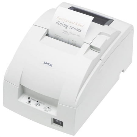 Epson C31C515806 TM-U220D Receipt Printer USB No DMHub Tearbar with PS180 - Color Dark Gray