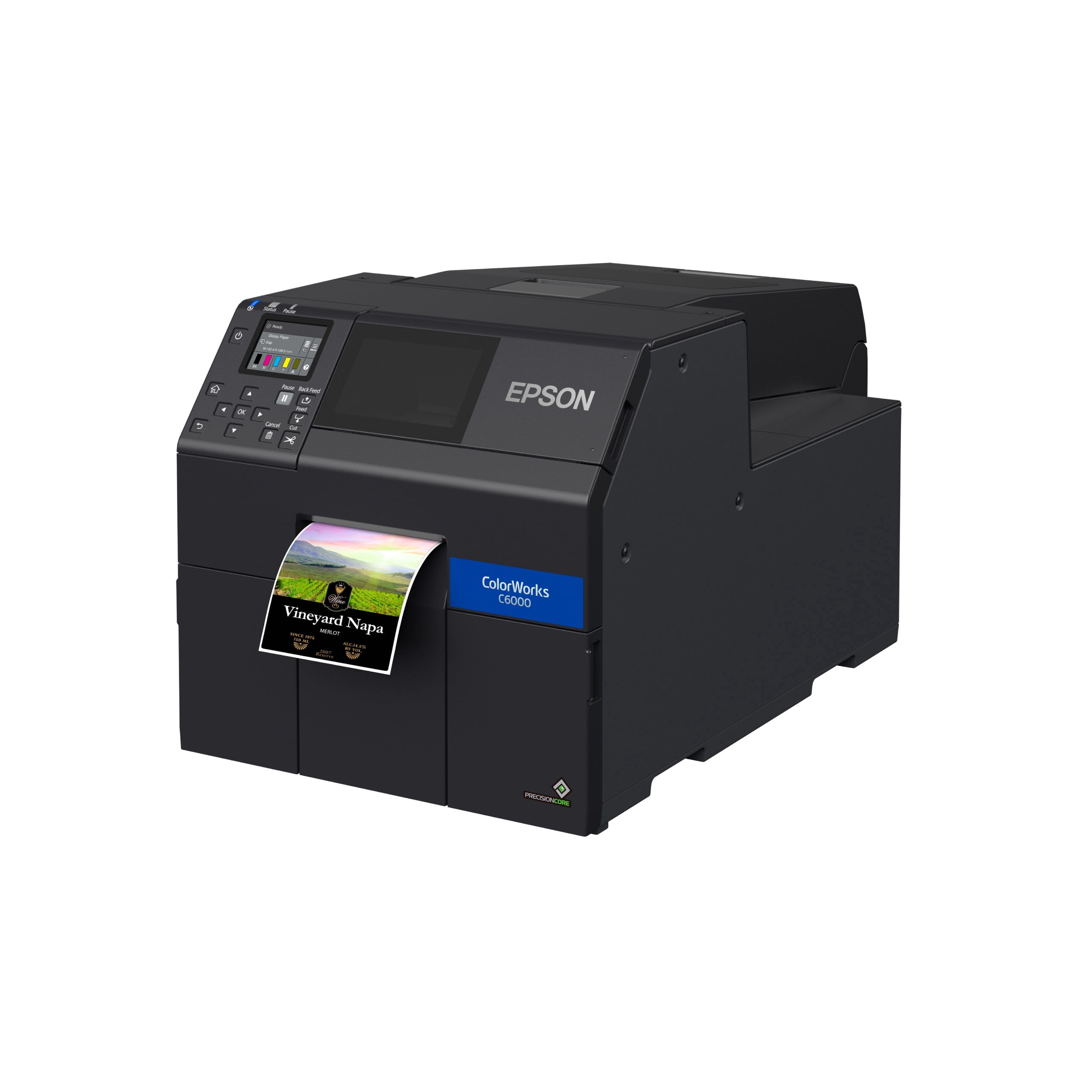 Epson ColorWorks CW-C6000A 4″ Color Inkjet Label Printer with Auto Cutter (Matte) – C31CH76A9981
