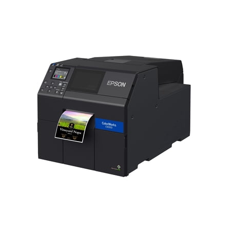 Epson ColorWorks CW-C6000A 4? Color Inkjet Label Printer with Auto Cutter (Matte) – C31CH76A9981