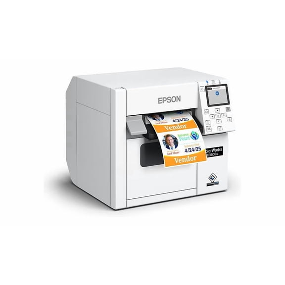 Epson ColorWorks CW-D3800 Color Inkjet Label Printer with Dye Ink- C31CK03201