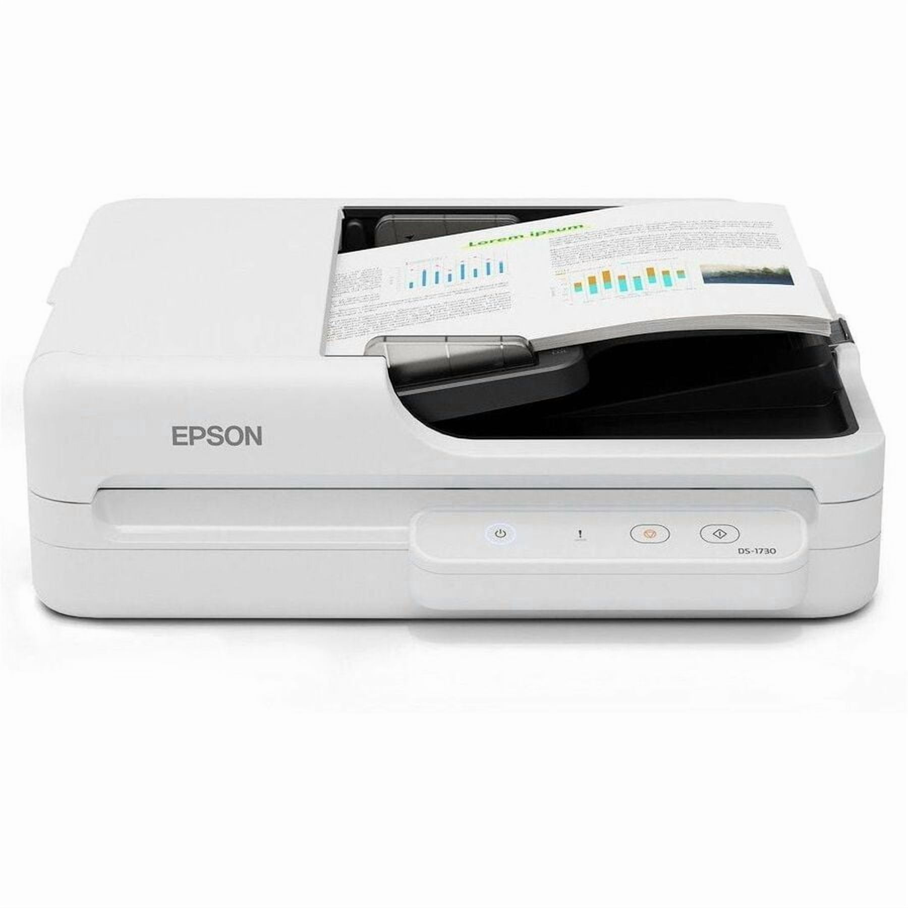 Epson B11B273201 Large Format Flatbed/ADF Scanner, 600 x 1200 dpi ...