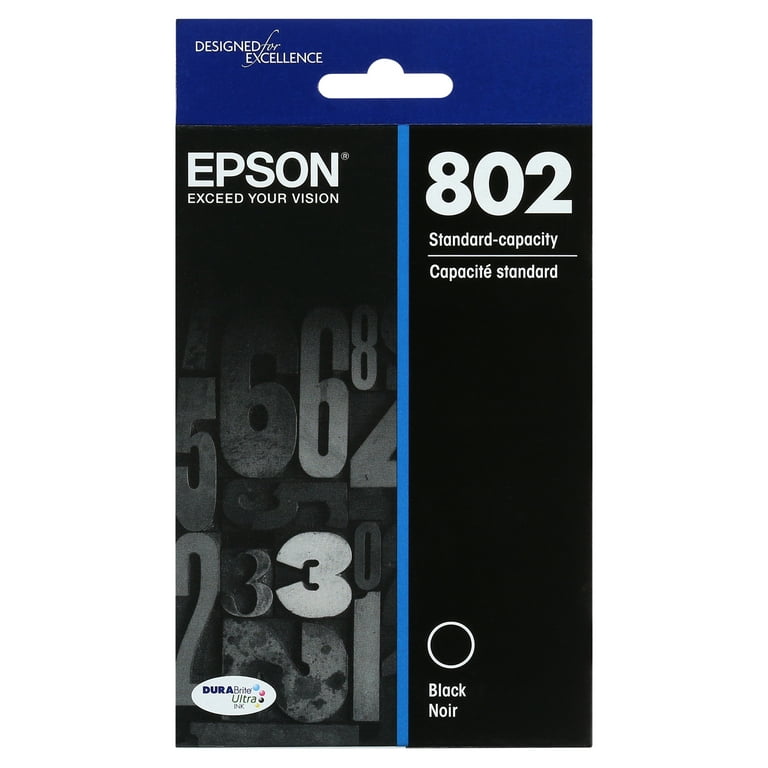 Epson 802 Standard capacity Black Ink Cartridge