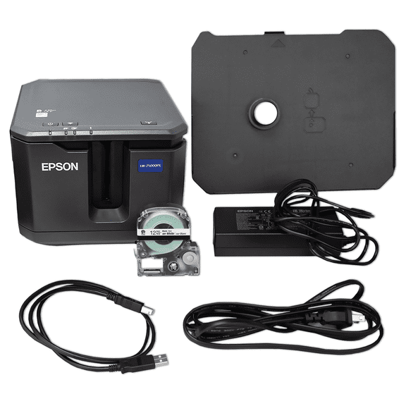 Epson LABELWORKS LW-Z5000PX Industrial Label Maker Kit - Accessories, PX 147' Bulk Label Rolls, Desktop Printer