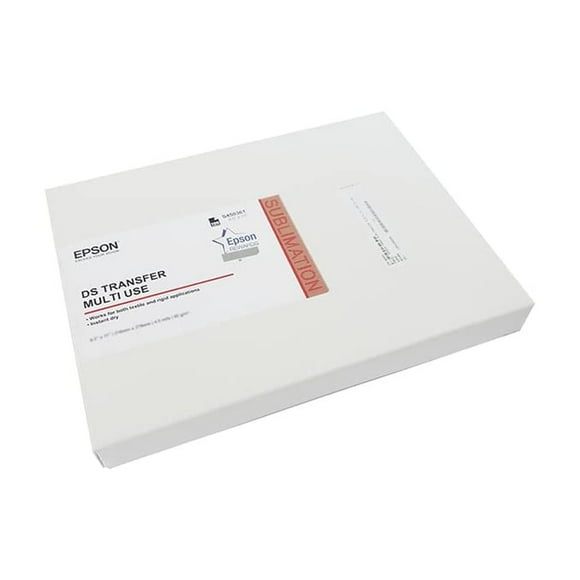 Epson Dye Sublimation 8.5" TSF6x 11" 100 Sheets Multi-Use Transfer Paper (S450361)