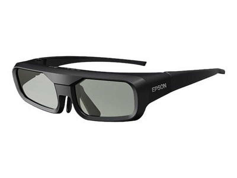 Epson ELPGS03 - 3D glasses - active shutter - black - for