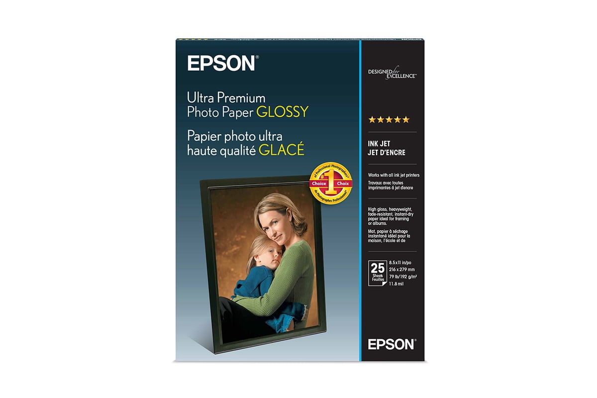 Epson Ultra Premium Photo Paper Glossy, 8.5