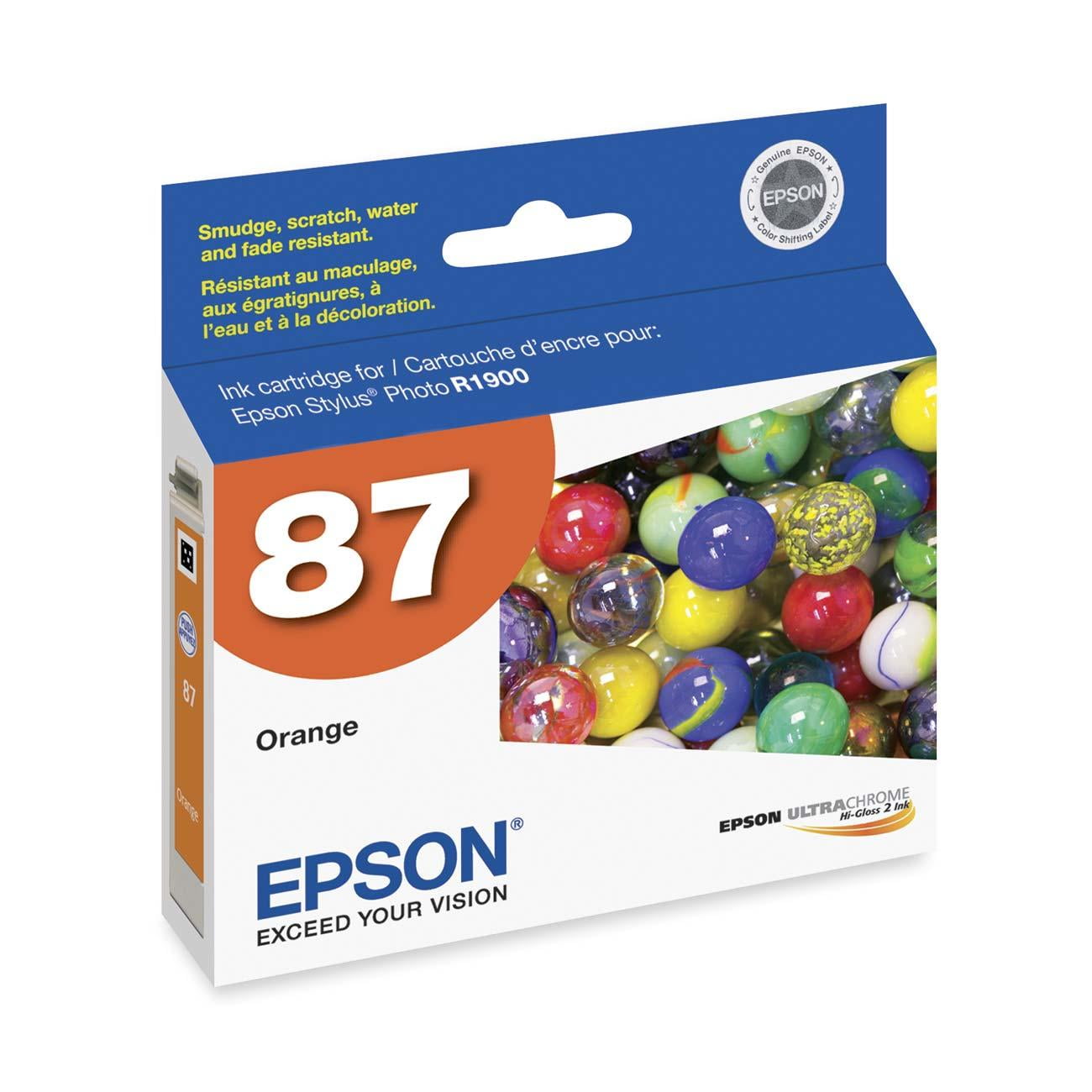 Epson, EPST087920, T087120 Series Ink Cartridges, 1 Each