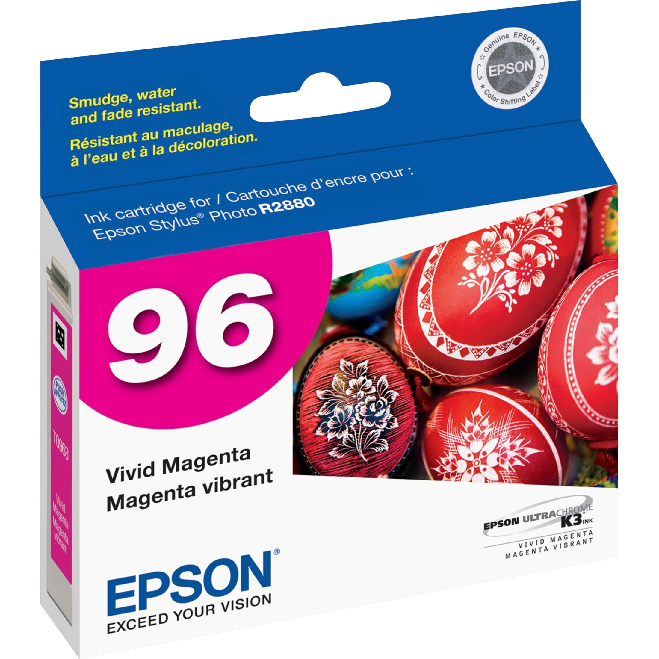 Epson, EPST096320, T096120 Series Ink Cartridges, 1 Each