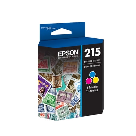 Epson 215 Ink Standard Capacity Tricolor Cartridge (T215530-S) Works with WorkForce WF-100, WF-110, EC-110