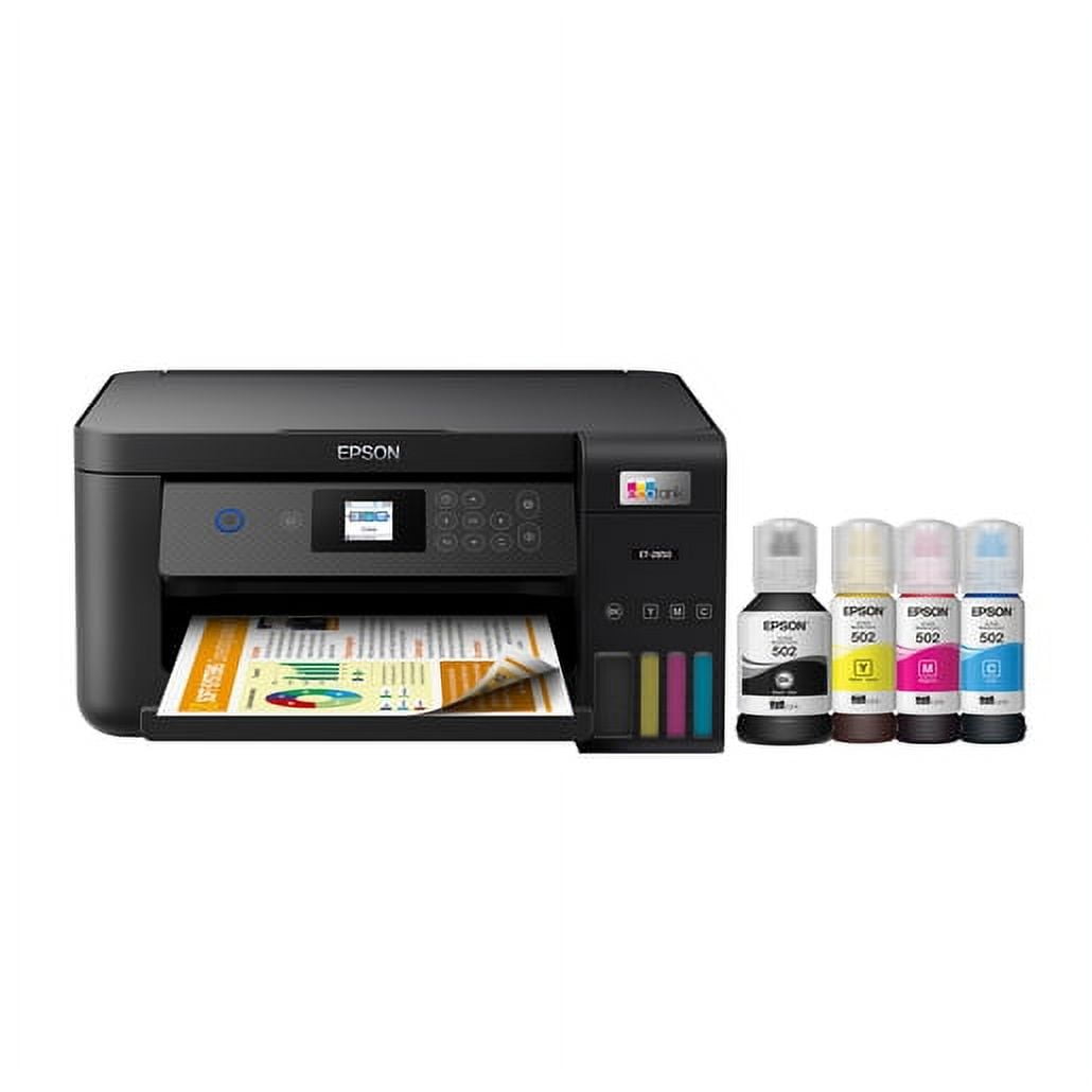 Epson EcoTank ET-2800 Wireless Color All-in-One Cartridge-Free Supertank  Printer with Scan and Copy White - Micro Center