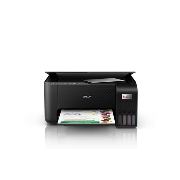 Epson EcoTank ET-4800 Wireless All-in-One Printer, Cartridge-Free Supertank, Print Scan Copy Fax, ADF, Wi-Fi, Ethernet, USB, High Yield Ink, C11CJ67301