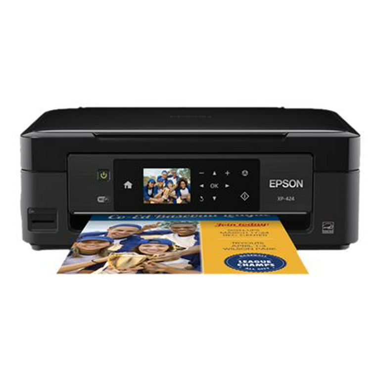 skære ned charme Landbrug Epson Expression Home XP-424 - Multifunction printer - color - ink-jet -  Letter A Size (8.5 in x 11 in) (original) - 8.5 in x 44 in (media) - up to  9 ppm (printing) - 100 sheets - USB 2.0, Wi-Fi(n) - Walmart.com
