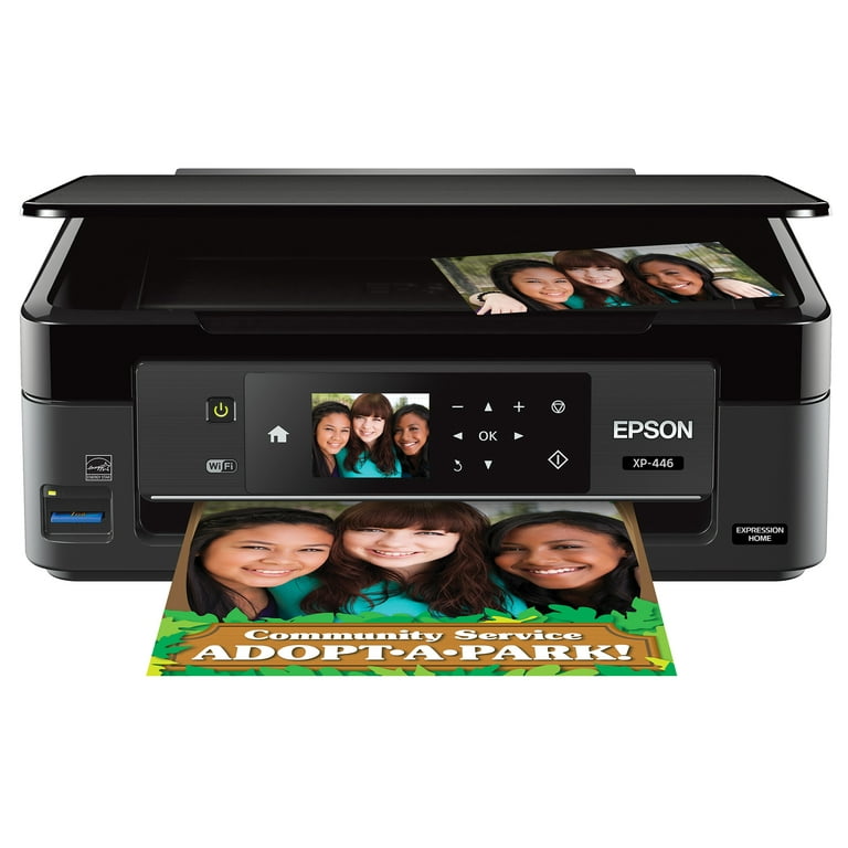 adopteren Politiek sieraden Epson Expression Home XP-446 Small-in-One Printer - Walmart.com
