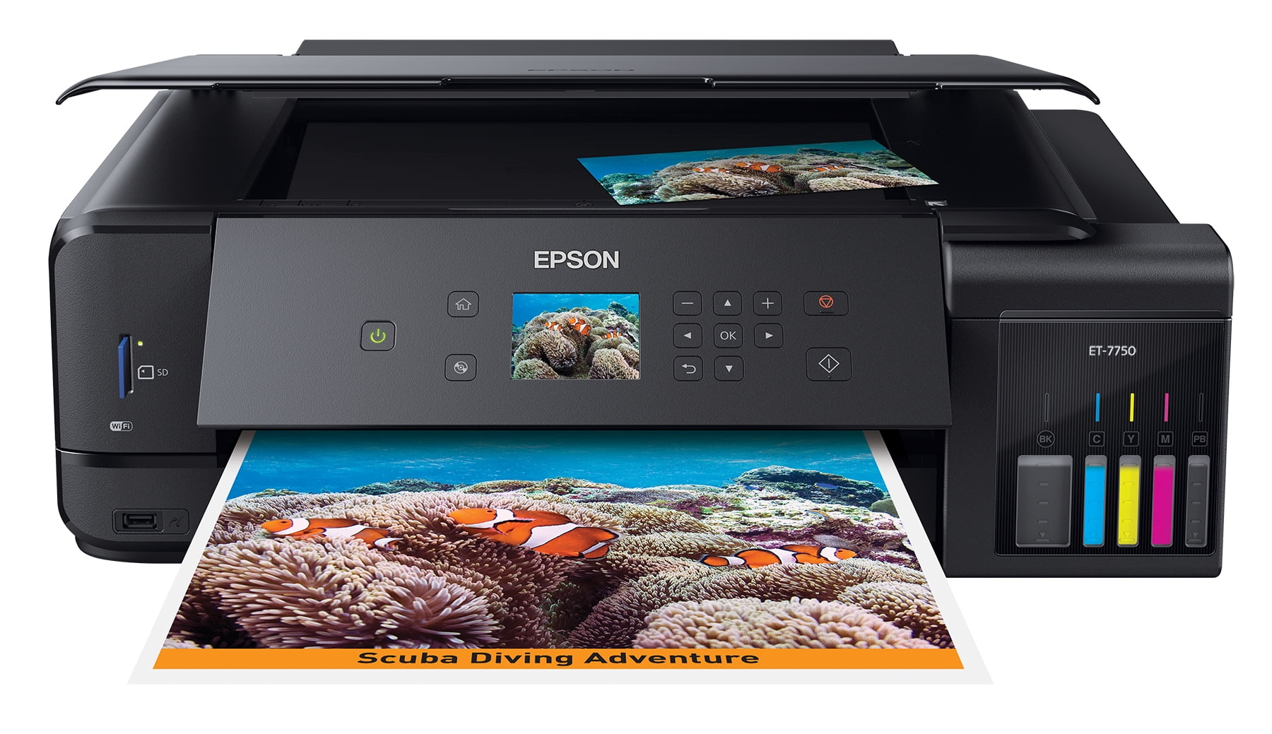Какое мфу лучше струйное или лазерное. Et-7750 Epson. Epson l3100 сканер. Epson Printers l3100 cartus. Принтер Epson l3100 (3 в 1).
