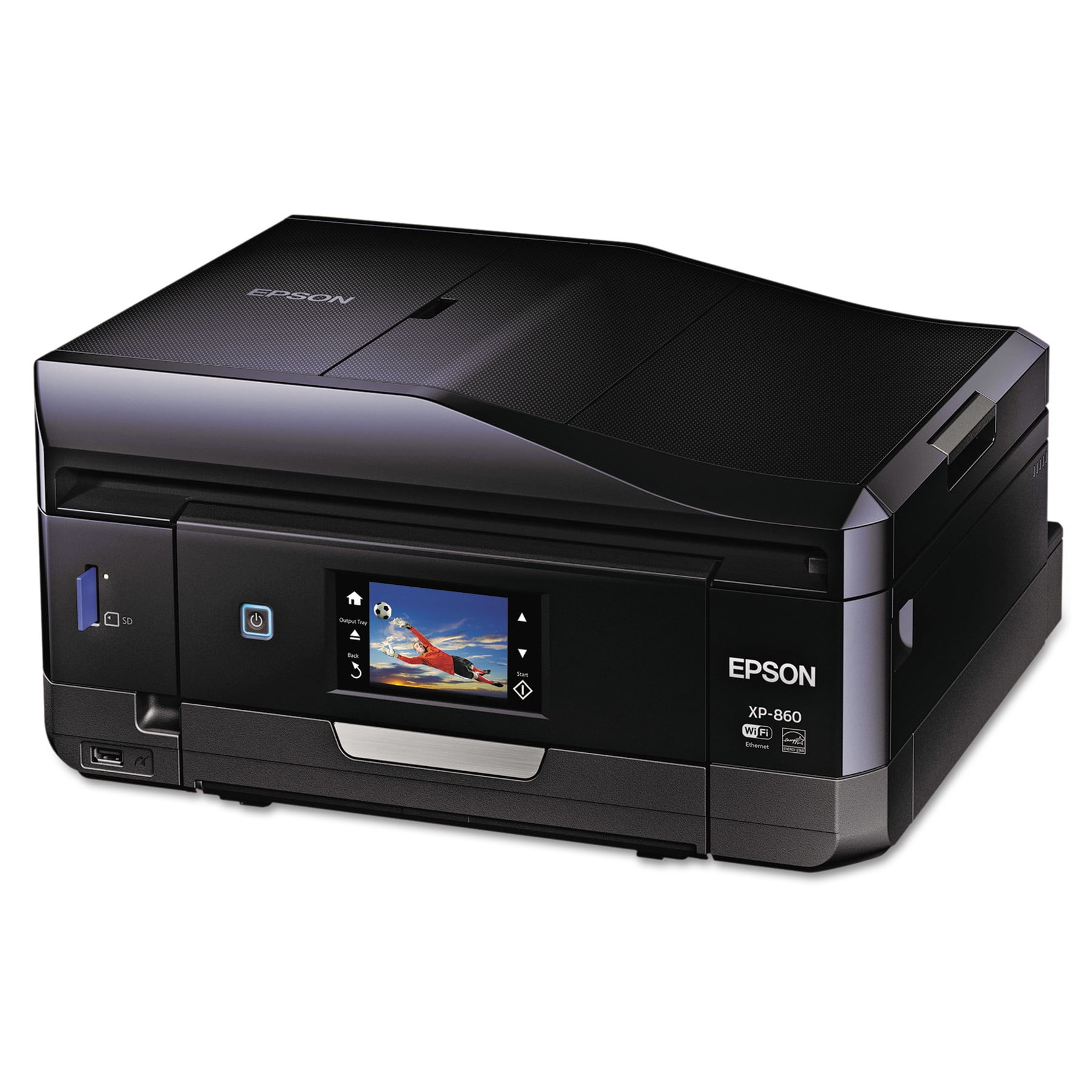 Epson Expression Premium XP-860 Wireless Small-in-One Inkjet Printer, Copy/Print/Scan