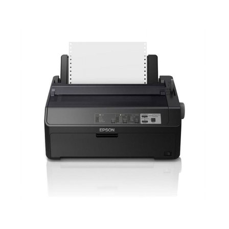 Epson FX-890II 9-pin Dot Matrix Printer, Monochrome, Energy Star